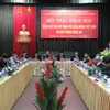 Hội thảo về Đại tướng Chu Huy Mân (Ảnh : Nguyễn Văn Nhật/TTXVN)