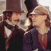 Daniel Day-Lewis và Leonardo DiCaprio trong phim "Gangs of New York" (2002). (Ảnh: telegraph.co.uk) 