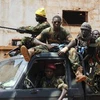 Các binh sỹ của Seleka tuần tra tại Bangui ngày 26/3. (Ảnh: AFP/TTXVN)