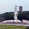Khu di tích lịch sử Ngã ba Đồng Lộc. (Ảnh: TTXVN)