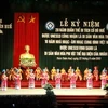 Biểu diễn Nhã nhạc Huế tại lễ kỷ niệm. (Ảnh: Quốc Việt/Vietnam+)