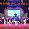 Lễ trao Giải thưởng Tình nguyện Quốc gia 2012. (Nguồn: TTXVN)