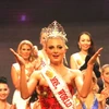 Hoa hậu Quý bà đẹp và thành đạt thế giới 2009 Victoria Radochinskaya. (Ảnh: Tràng Dương/TTXVN)
