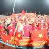 Đội tuyển U23 Việt Nam chiều nay sẽ được lực lượng cổ động viên hùng hậu cổ vũ. (Ảnh: Hoàng Hà/TTXVN) 