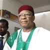 Tổng thống Niger, Mamadou Tandja đang đứng trước nhiều sức ép buộc ông phải từ chức. (Ảnh: AP)