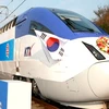 Tàu siêu tốc do Hàn Quốc tự sản xuất có vận tốc tối đa 350km/giờ. (Ảnh: fareastgizmos.com)