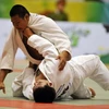 ác võ sỹ tham gia thi đấu vòng loại tại ngày khai mạc giải Judo quốc tế Hà Nội. (Ảnh: Quốc Khánh/TTXVN)