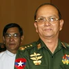 Thủ tướng Myanmar Thein Sein (mặc quân phục). (Ảnh: Đức Tám/TTXVN)