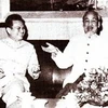Chủ tịch Hồ Chí Minh và Tổng Bí thư Đảng Nhân dân Cách mạng Lào Kaysone Phomvihane. (Nguồn: Internet)
