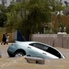Lũ lụt do cơn bão Phet gây ra ở Oman. (Nguồn: Reuters)