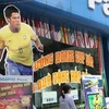 Hà Nội ngày càng " nóng " lên với không khí World Cup 2010. (Ảnh: Ngọc Trường/Vietnam+)