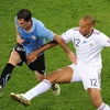 Trận đấu Pháp - Uruguay là một trong những trận đấu được KCNA truyền phát sóng. (Nguồn: AFP/TTXVN)