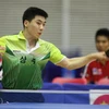 Tay vợt Park Seung Young của đội Hàn Quốc. (Ảnh: Quang Nhựt/TTXVN)