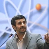 Tổng thống Iran Ahmadinejad tuyên bố nước này sẽ đưa người lên vũ trụ vào năm 2019. (Nguồn: Reuters)
