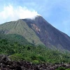 Núi lửa Karangetang trên đảo Sulawesi, Indonesia. (Nguồn: Internet)