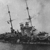 Một chiếc tàu chiến bị chìm trong Chiến tranh Thế giới lần thứ nhất. (Ảnh minh họa, nguồn Internet)