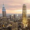 Phối cảnh tòa nhà cao chọc trời 15 Penn Plaza (phải) bên cạnh tòa nhà Empire State Building (trái). (Nguồn: Internet)