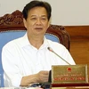 Thủ tướng Nguyễn Tấn Dũng chủ trì Phiên họp Chính phủ thường kỳ tháng 9/2010. (Ảnh: Đức Tám/TTXVN) 