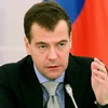 Tổng thống Nga Dmitry Medvedev. (Nguồn: Getty Images)