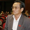 Đại biểu Quốc hội Thành phố Hồ Chí Minh Trần Du Lịch phát biểu ý kiến. (Ảnh: Doãn Tấn/TTXVN) 
