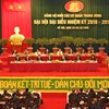 Quang cảnh Đại hội đại biểu Đảng bộ Khối các cơ quan Trung ương, nhiệm kỳ 2010-2015. (Ảnh: Thống Nhất/TTXVN)