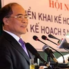 Phó Thủ tướng thường trực Chính Phủ Nguyễn Sinh Hùng. (Ảnh: Đình Huệ/TTXVN) 