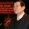 Ủy viên Bộ Chính trị, Thường trực Ban Bí thư Trương Tấn Sang. (Ảnh: Thống Nhất/TTXVN) 