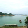 Hồ Thác Bà trên sông Chảy ở đoạn chảy qua tỉnh Yên Bái. (Nguồn: wikipedia)