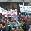Biểu tình chống chính phủ ở Syria. (Nguồn: AP)