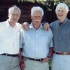 Ba anh em nhà Thurman còn rất phong độ dù đã ở tuổi 80. (Nguồn: Cascade News)
