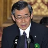 Chủ tịch Công ty điện lực Tokyo, Masataka Shimizu. (Nguồn: Getty Images)