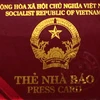 Thẻ Nhà báo. Ảnh chỉ mang tính minh họa. (Nguồn: Internet)