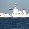 Tàu hải giám Trung Quốc mang số hiệu 84 vi phạm vùng biển của Việt Nam. (Nguồn: TTXVN)