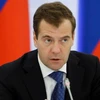 Tổng thống Nga Dmitry Medvedev. (Nguồn: Getty Images)