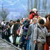 Người tị nạn trong cuộc xung đột tại Nam Tư cũ. (Nguồn: Internet)