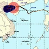 Đường đi và vị trí cơn bão số 2. (Nguồn: nchmf.gov.vn)