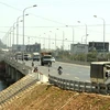 Cầu Đồng Nai mới, nối tỉnh Đồng Nai với Thành phố Hồ Chí Minh. (Ảnh: Anh Tôn/TTXVN) 