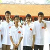 6 học sinh Việt Nam dự thi Olympic Toán học quốc tế 2010. (Ảnh: Bích Ngọc/TTXVN)