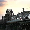 Cầu Long Biên, Hà Nội. (Ảnh: Phương Hoa/TTXVN) 