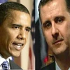 Tổng thống Obama (trái) sẽ kêu gọi Tổng thống Syria, Bashar al-Assad (phải) từ chức. (Nguồn: Internet)