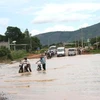 Mưa lớn gây ngập lụt ở nhiều nơi của Bình Thuận. Ảnh minh họa. (Nguồn: nld.com.vn)