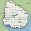 Bản đồ Uruguay. (Nguồn: Internet)