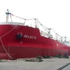 Một tàu chở hàng do tổng công ty công nghiệp tàu thủy Nam Triệu đóng. (Nguồn: TTXVN) 