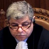 Tân Thủ tướng Jordan, Awn Khasawneh khi còn là Thẩm phán Tòa án Tư pháp Quốc tế. (Nguồn: AFP)
