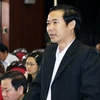 Đại biểu Nguyễn Thái Học (Phú Yên) phát biểu ý kiến. (Ảnh: Nguyễn Dân/TTXVN) 