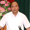 Phó Thủ tướng Nguyễn Xuân Phúc. (Ảnh: Thống Nhất/TTXVN)