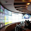 Trung tâm giám sát điều độ vận hành mạng truyền dẫn và phát sóng truyền hình kỹ thuật số AVG. (Nguồn: vov.vn) 