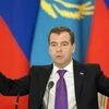Tổng thống Nga Dmitry Medvedev tuyên bố vẫn để ngỏ khả năng đàm phán với Mỹ về NMD ở châu Âu. (Nguồn: AP)
