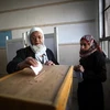 Cử tri Ai Cập đi bầu cử Quốc hội Ai Cập ngày 29/11. (Nguồn: Getty Images)