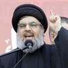 Thủ lĩnh phong trào Hồi giáo Hezbollah ở Lebanon, Hassan Nasrallah. (Nguồn: AP) 